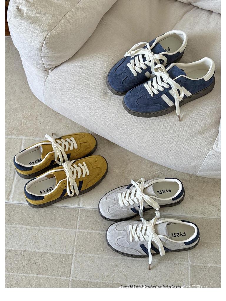 Dafa Girl Women's Retro Cortez Dad Shoes - 2025 Autumn/Winter Thick-Soled Breathable Sports Casual Sneakers