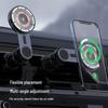 Carregador de Carro Sem Fio Magnético de 15W para Dispositivos Apple