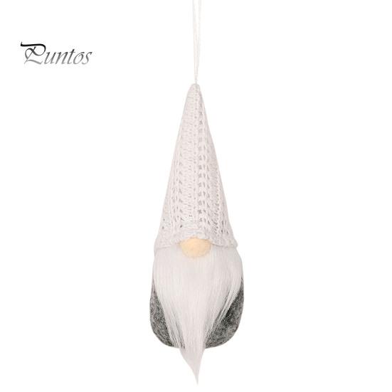 Weihnachtsdekoration zum Aufhängen, Zwergen-Ornamente aus Plüsch, handgefertigt, gesichtslose Zwergfigur für Baum, Wand, Kamin, Fensterdekoration