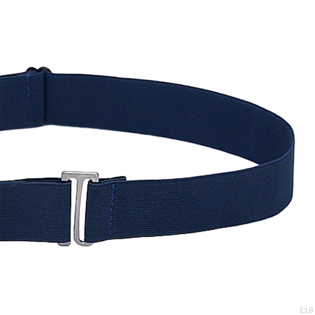 Belt for Women, Invisible Belt, Comfortable Elastic Waistband, Belts with Flat Buckle.