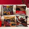 Movie T-Texas C-Chainsaw M-Massacre Pillow Cover Design cushion Cover decor Holiday Decorati