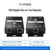 100M Gigabit POE Repeater: One Cable Powers 3 Cameras, 48V Support, No Extra Power Supply Required