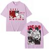 Japanese Anime Baki Haman Graphic T Shirt Vintage Harajuku Manga Fashion T Shirts Men Women Cotton Casual T-shirts Streetwear
