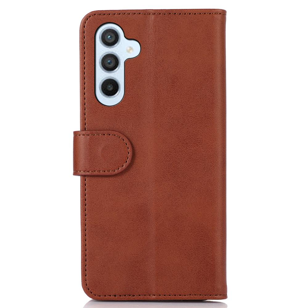 For Samsung Galaxy A56 5G Case Cowhide Texture Leather Wallet Phone Cover with Stand