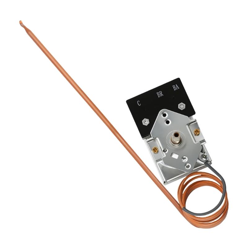

Gas Range Oven Thermostat with 48inch Capillary Tube Temperature Control Switches Suitable for KKTB-18-48 Replacement 1