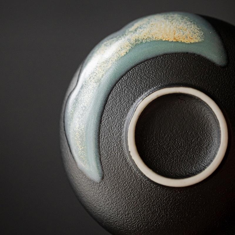 140ml Japanese Style Ceramic Tea Cup Landscape Kung Fu Tea Set