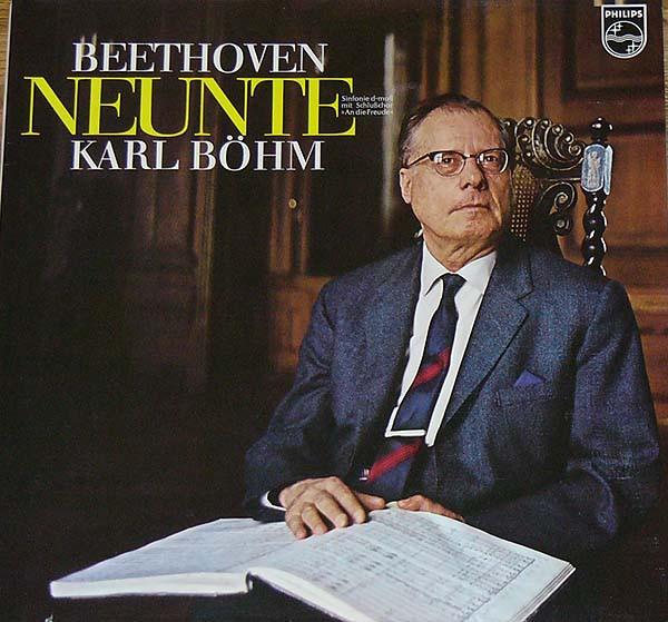 

LP Record BEETHOVEN, KARL BOHM - Neunte Sinfonie D-Moll Mit SchluBch 6833080 Philips Germany Classical Used