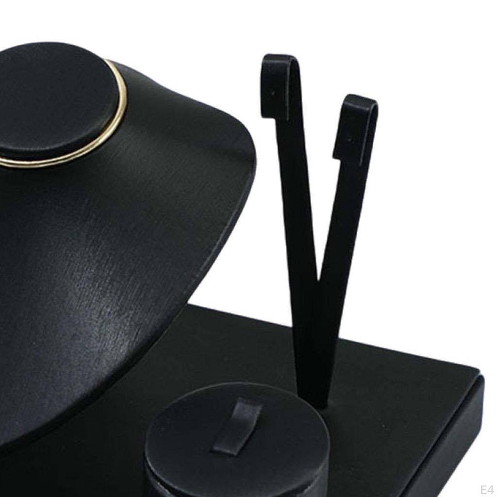 Jewelry Display Case, Decorative Showcase, 3-in-1 Design, Necklace Organizer for Women, Gift Shop,