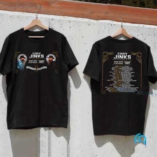 

Cody Jinks The Hippies & Cowboys Tour 2025 Unisex T-shirt XL