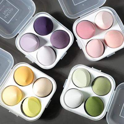 4 teile/satz Farbe Mischen Schönheit Ei Schönheit Schwamm Make-Up SpongeMakeup Werkzeuge Foundation Make-up Gesichts Make-Up Werkzeuge Make-Up