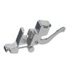 Low Shank Sewing Machine Presser Foot Holder Adapter Snap On Design Steel Universal Compatibility