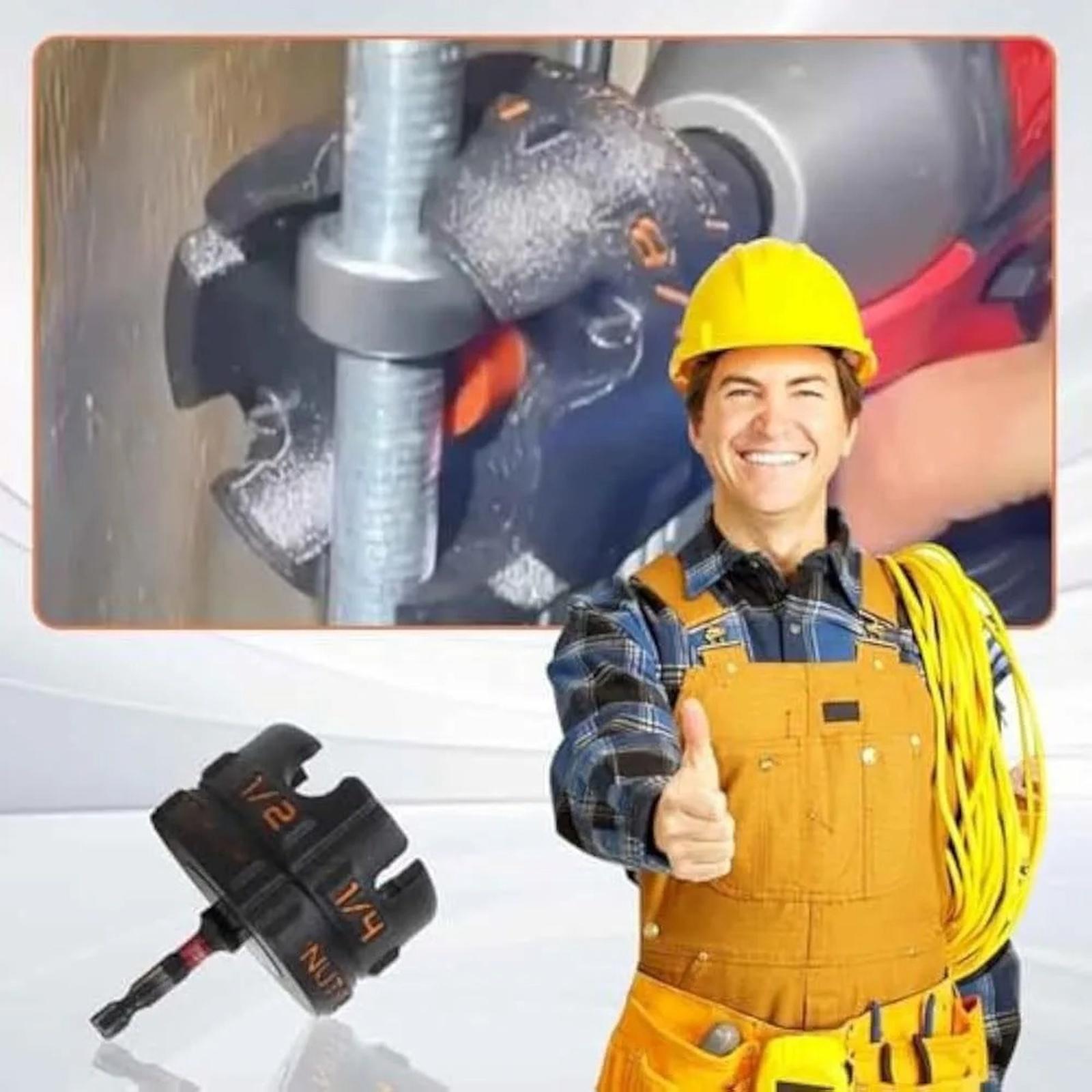 

Инструмент для снятия гаек 3/8, 1/4, 1/2 , Быстросъемная торцевая головка для дрели One Size