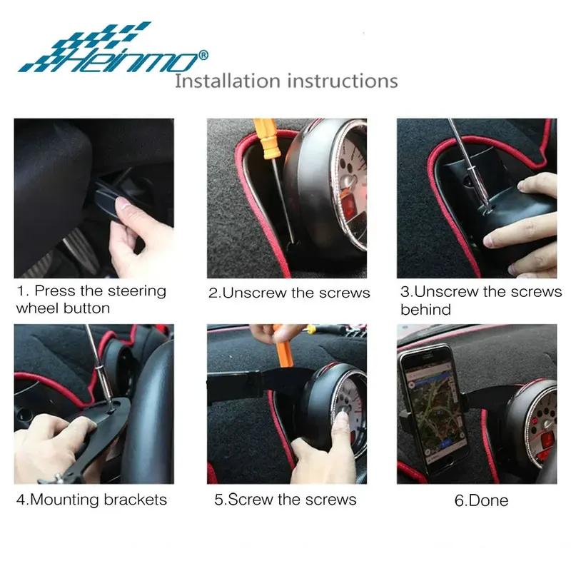 Für MINI Cooper R56 R57 R55 R60 R61 GPS-Halterung Autohalterung Für MINI Countryman Clubman F55 F60 F54 Zubehör Für MINI F56