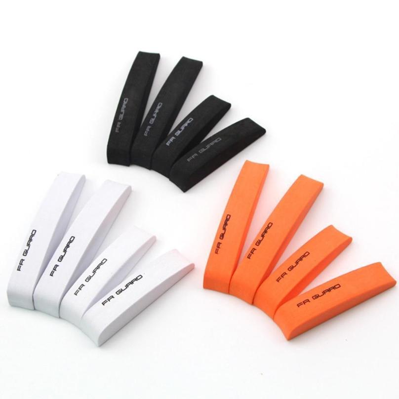 4 Pcs Car Door Protector Guard Strip Scratch Protector Car Rubber Bumper Stickers Auto Door Edge Protection Car Decoration