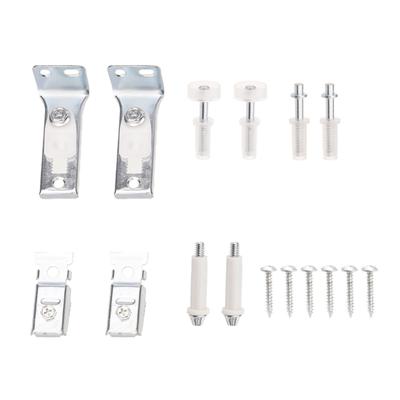Complete Replacement Set Quick & Effective Repair Solution Bifold Door Hardware Repair Set Steel  for Closet Entrances