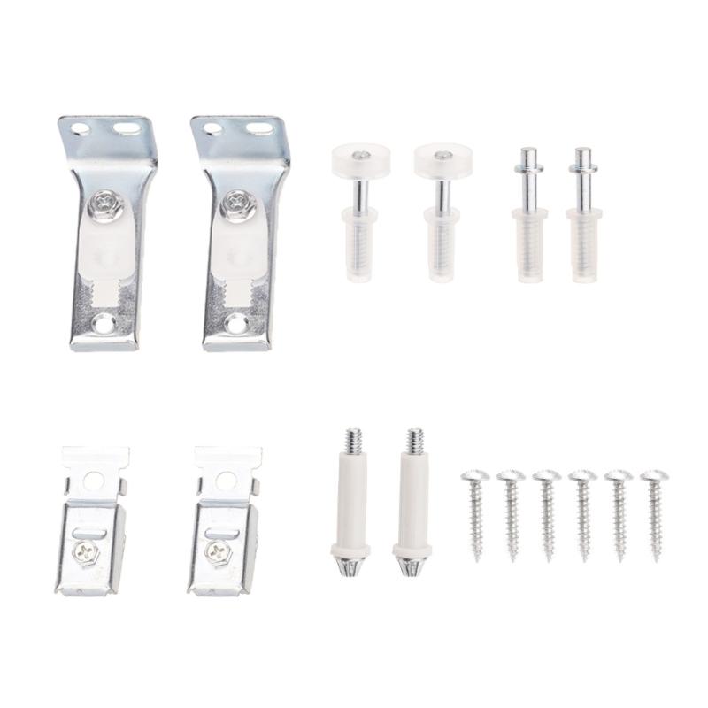 

Complete Replacement Set Quick & Effective Repair Solution Bifold Door Hardware Repair set Steel for Closet Entrances 1