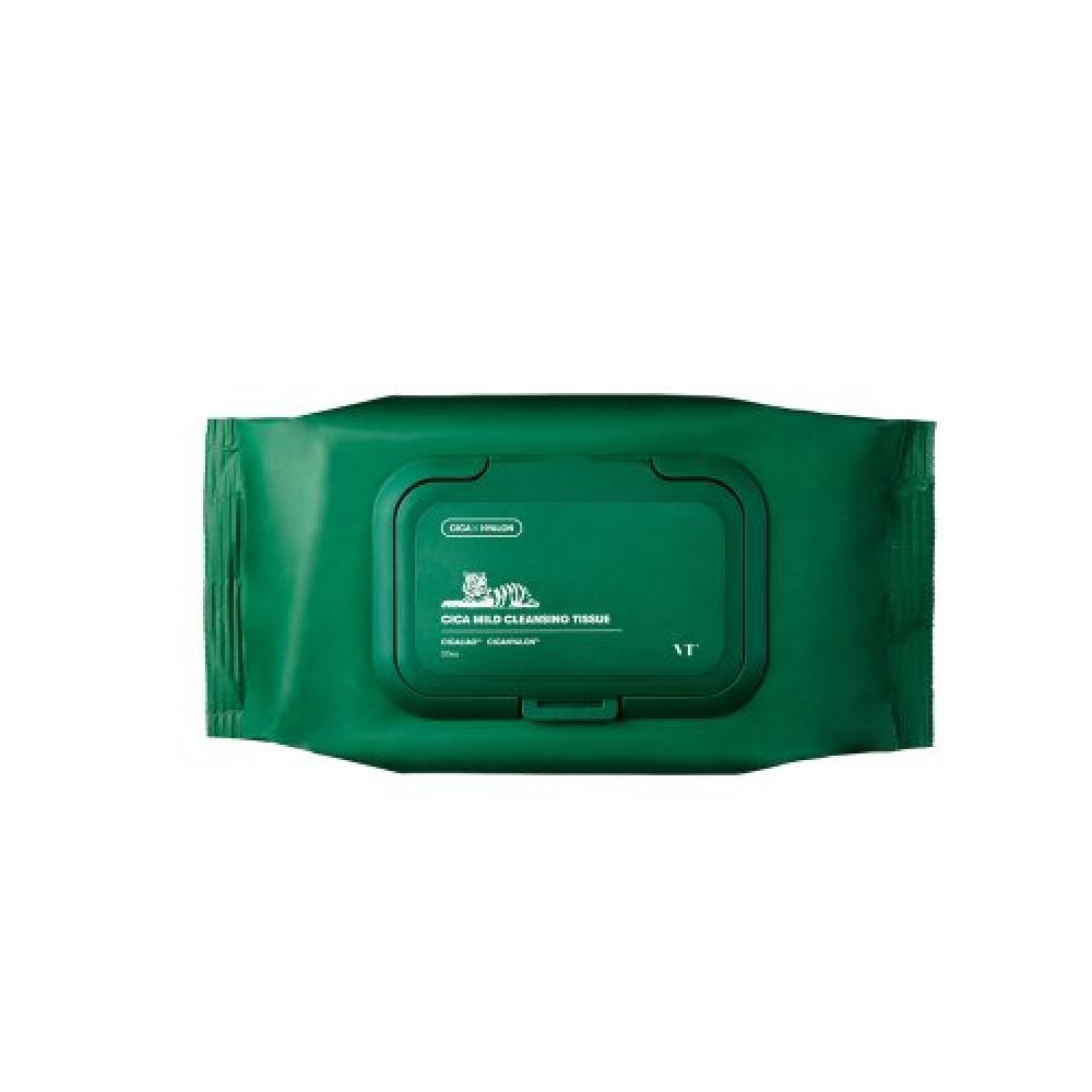 Vt Cosmetics Vt Cica Mild Cleansing Tissue 50 Sheets Cica Mild Cleansing Tissue