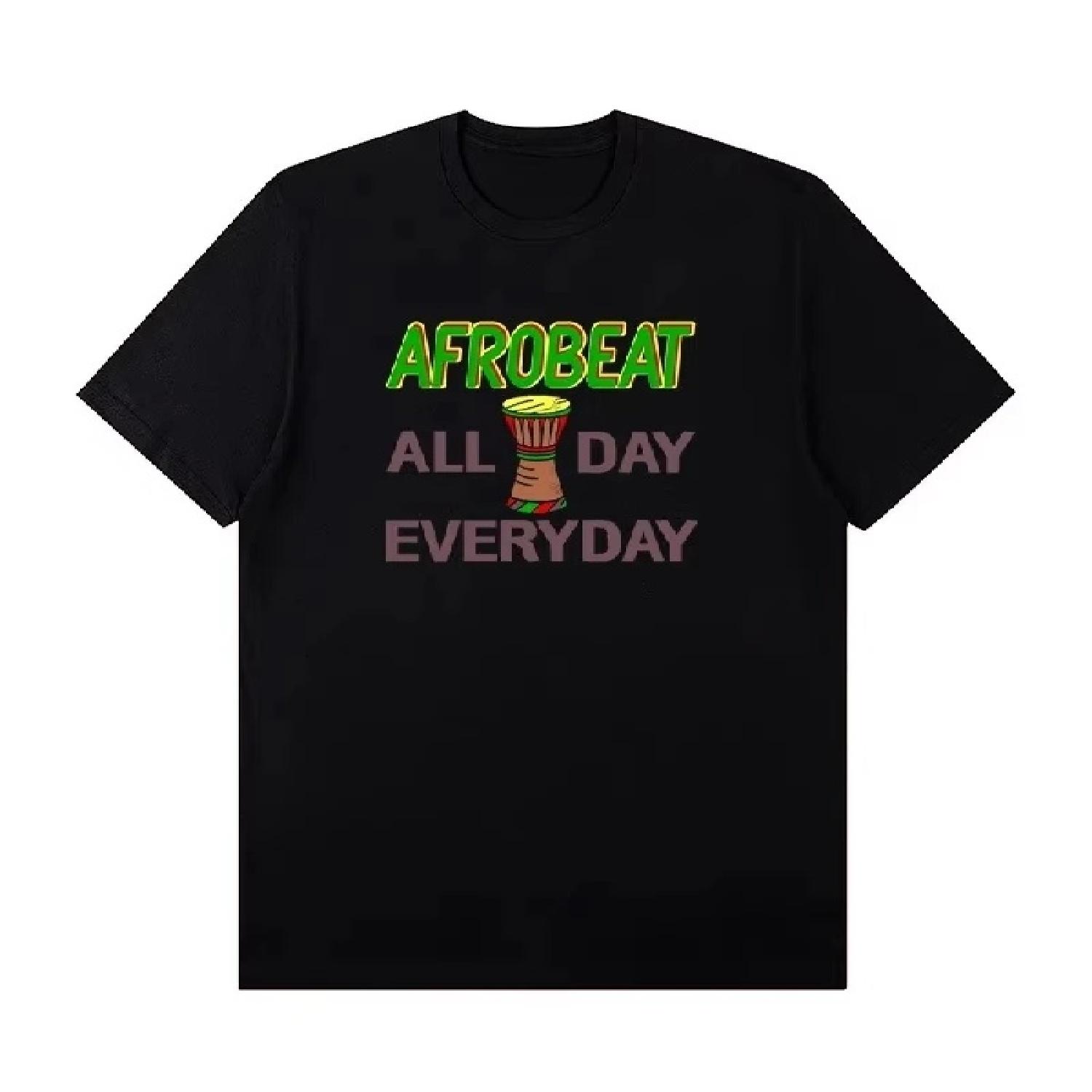 

New Summer Kid Clothes Djembe African Drummer Drum Pattern Print Performance Costume Percussion Practice Music Children s Tshirt S чёрный
