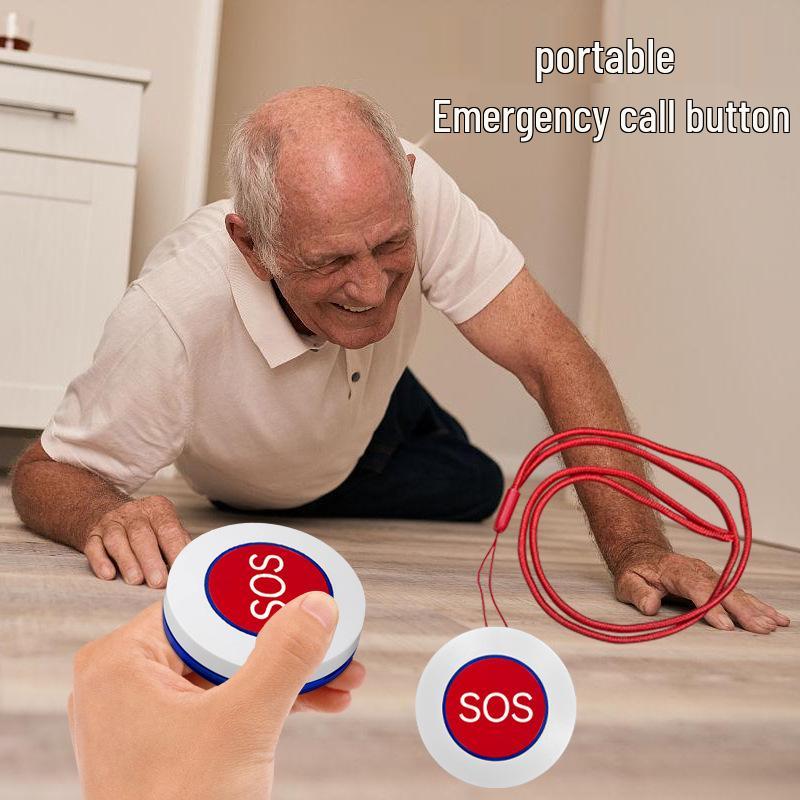 Wireless Medical SOS Alarm with One-Button Remote Control