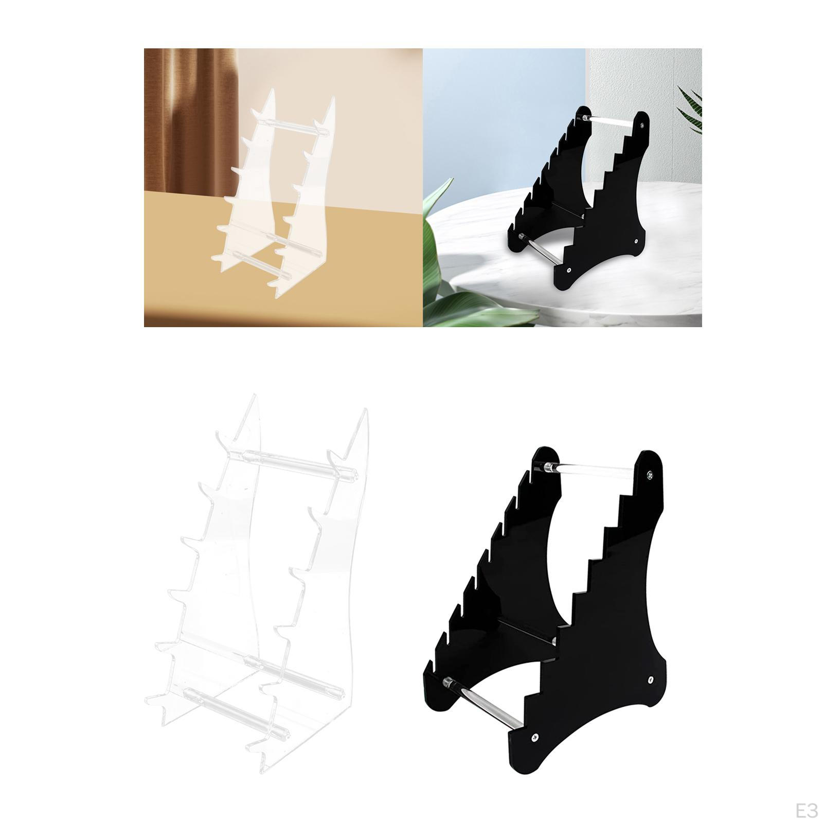 Элегантный держатель ножа с подставкой для меча для коллекционных лезвий clear — фото 5