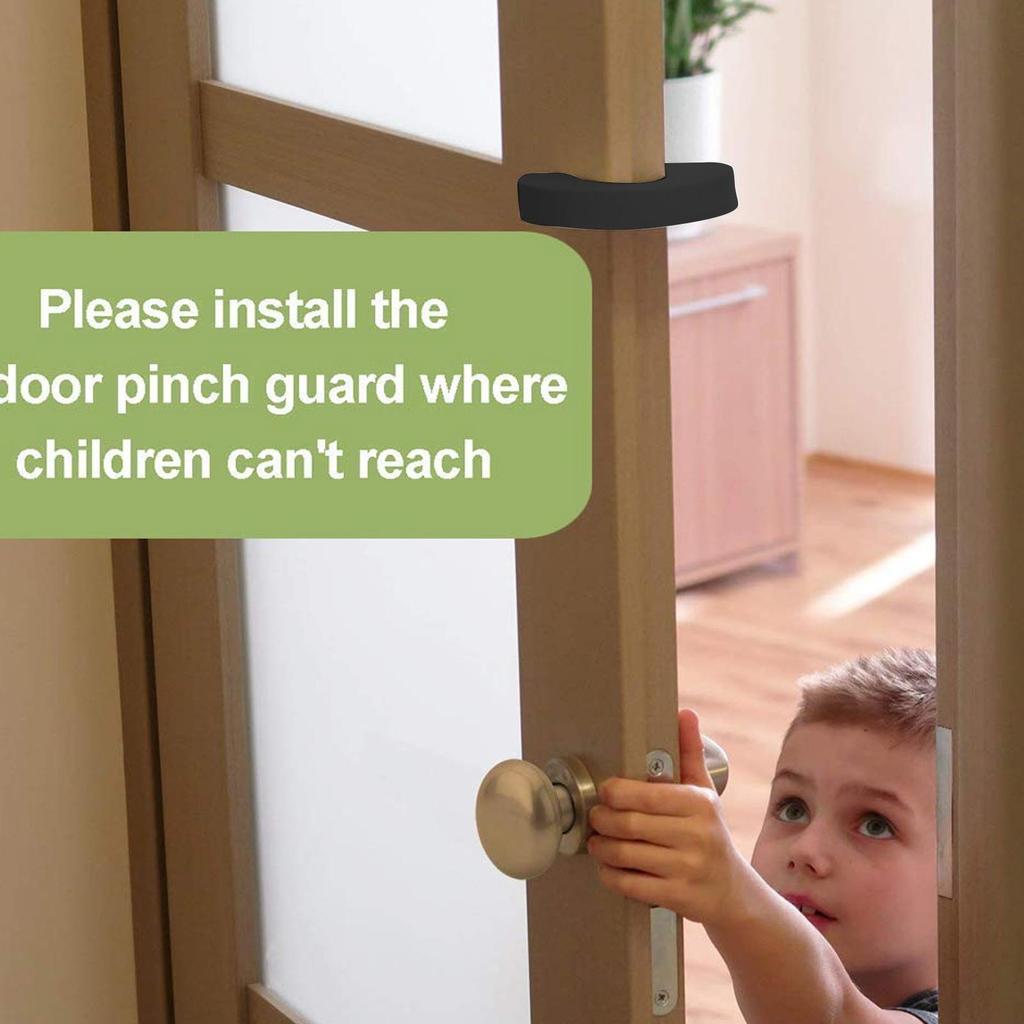 Door Finger Pinch Guards Baby Proof Doors Stopper Soft Foam Cushion Anti-Pinch Child Baby Safety Finger Protect