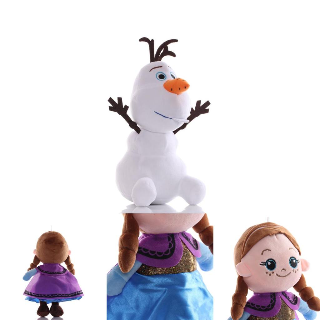 Boneca de Pelúcia Elsa&Anna Princesas Disney Frozen 2 Presente de Aniversário Para Crianças