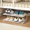 Iron Metal Shoe Rack Space Saving Shoe Stand Multi-functional Shoe Organizer  Hallway