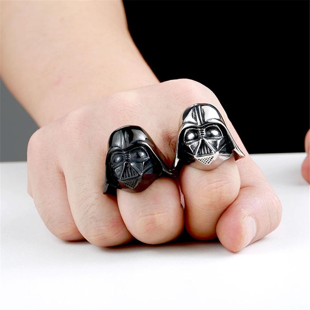 Inele Star Wars Mască Darth Vader Inel European și American pentru Bărbați