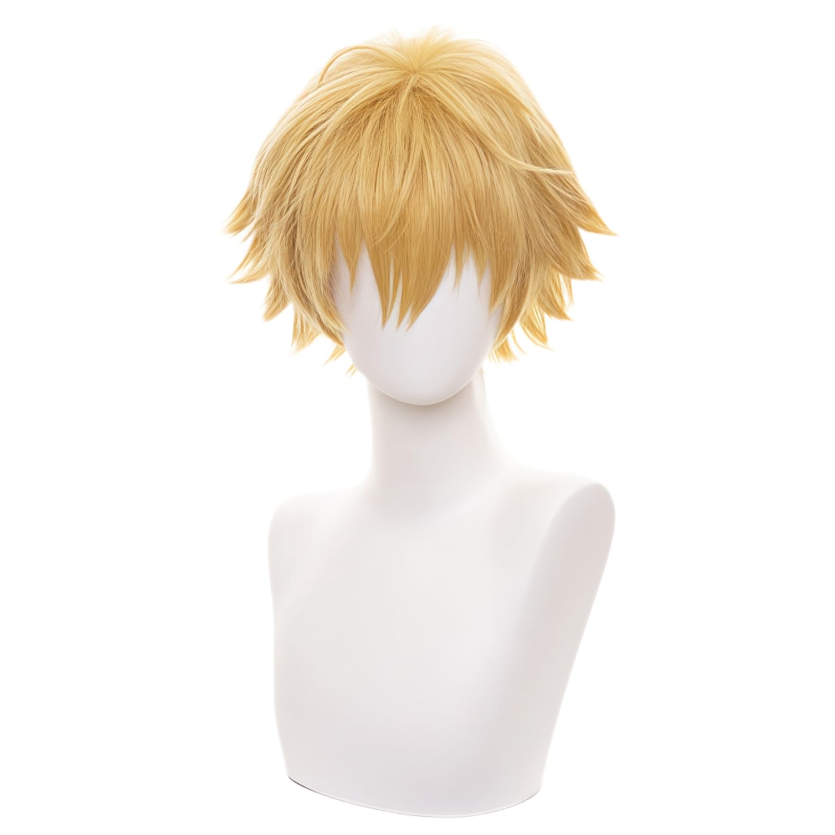 Denji Wig, Cosplay Wig, Heat Resistant, with Dedicated Net, for Halloween, Christmas, Events, Birthdays, School Festivals, Cultural Festivals,