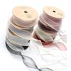 10Yards 40mm Golden Wavy Edge Chiffon Ribbon DIY Accessories  Ribbon for Bows Bouquets Gift Wrapping Sewing Clothes Materials