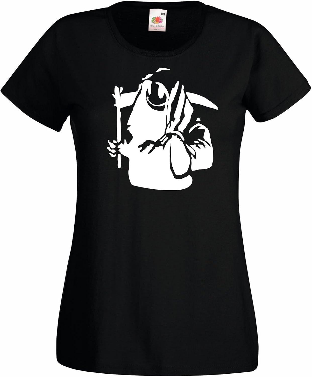 

Womens T-Shirt Banksy Street Art Graffiti, Death Happy Smile Face, Braid Tshirt XXXXXL чорний