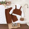 Kids Casual Long-Sleeve Set, Comfortable Daily Wear Outfits