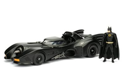 JADA TOYS 1:24 SCALE "1989 BATMOBILE & BATMAN" Jada Toys 1:24 Scale "1989 Batmobile & Batman Figures" [Parallel Import]