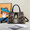 Women'S Bags Large Capacity Handbags Snake Pattern Bags Crossbody Shoulder Bags Underarm Bags
