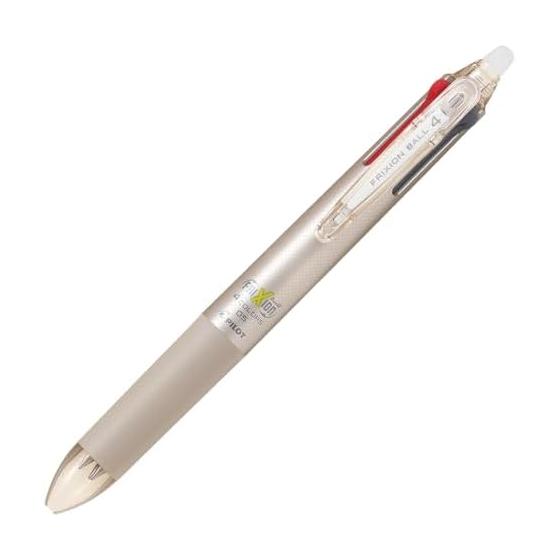 PILOT Multicolor Ballpoint Pen Frixion Ball 4 0.5mm Champagne Gold PLKFB80EFCGD