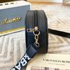 Fashion Travel Camera Bag Women's Cross PU Leather Shoulder Bag Roller Strip Camera Bag New Storage Bags Shoulder Phone Bags