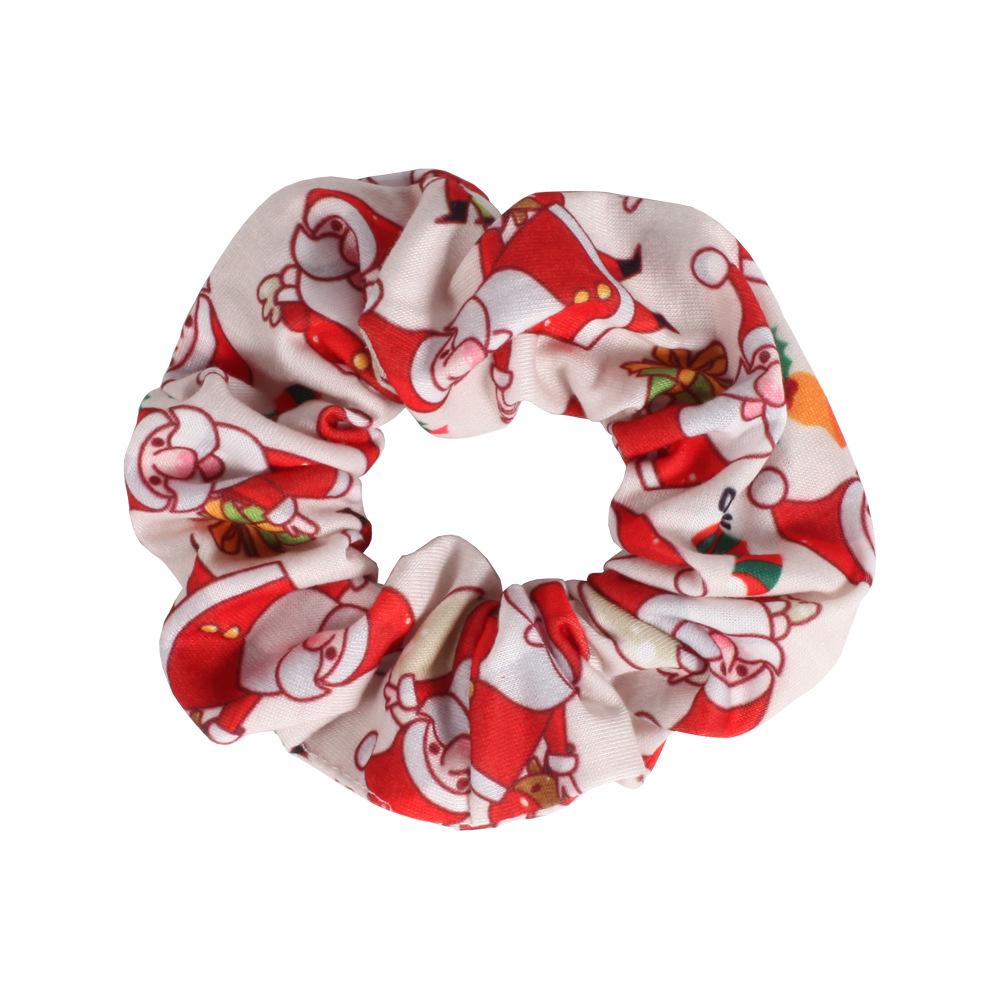 Christmas Hair Ring Set: Snowman, Bells, Santa Hat, Antlers, Candy Cane & Festive Accessories