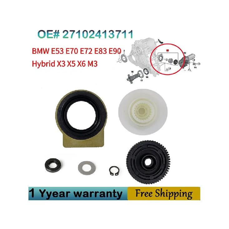 Kit di Riparazione Ingranaggi Motore Attuatore Ripartitore di Coppia per BMW X3 X5 E83 E53 E70 E71 E90 2004-2010 OEM 27102413711 27107566296 27107568267