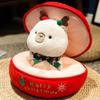 New Christmas Capybara Series Plush Dolls Apple Christmas Tree Capybara Three-In-One Surprise for Boys and Girls Christmas Gifts