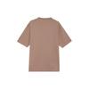 Jordan Wordmark Series Cotton Fashion Versatile Casual Short Sleeve T-Shirt Men Tops Dark-Brown HF3448-223