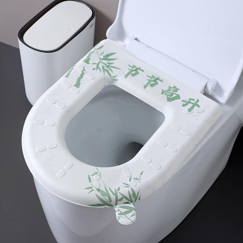 Eva Toilet Seat Cover Mat Summer Soft Washable Closestool Mat Seat Case Toilet Lid Pad Cover Bathroom dropshipping