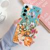 For Samsung S24 FE Case For Samsung Galaxy S24 Plus Cover Shockproof Clear Soft Silicone Phone Case or Samsung S24 Fashion Funda