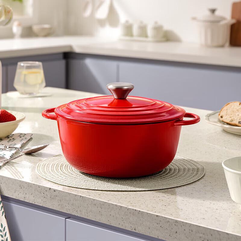 

DESLON 22cm Enamel Cast Iron Pot