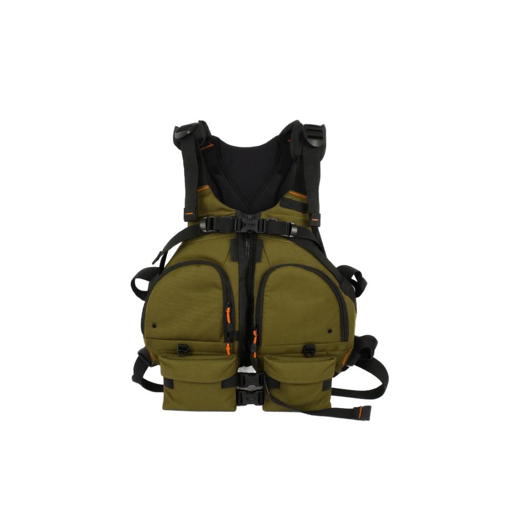 Adjustable Adult Life Jacket Vest for Kayaking Paddleboarding Water Sports Floatation Aid Vest with Multiple Pockets and Secure Buckle Straps
