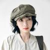 Trendy Berets Japanese Style Unisex Headwear Accessory for Women Men Cabbie Hat for Halloween Cosplay Party Outfit