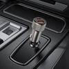 Handy Auto-Ladegerät Zwei-Port USB Typ-C PD 30W QC3.0 Fahrzeugladegerät Automobil Innenzubehör Zinklegierung Ladegerät universal