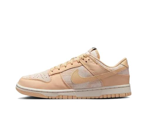 Nike Dunk Low Светло-бежевый и Кунжутный женские HJ5777-101 Размер EU 36.5 коричневый