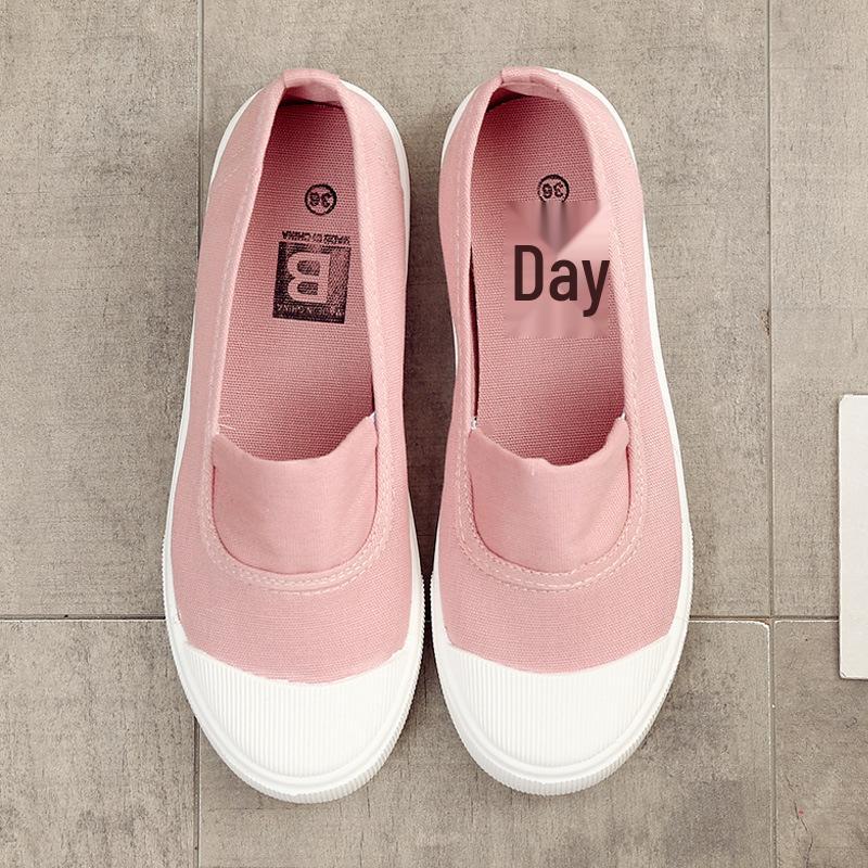2025 Spring Canvas Shoes: Unisex Casual Low-Cut Flats in Korean Style