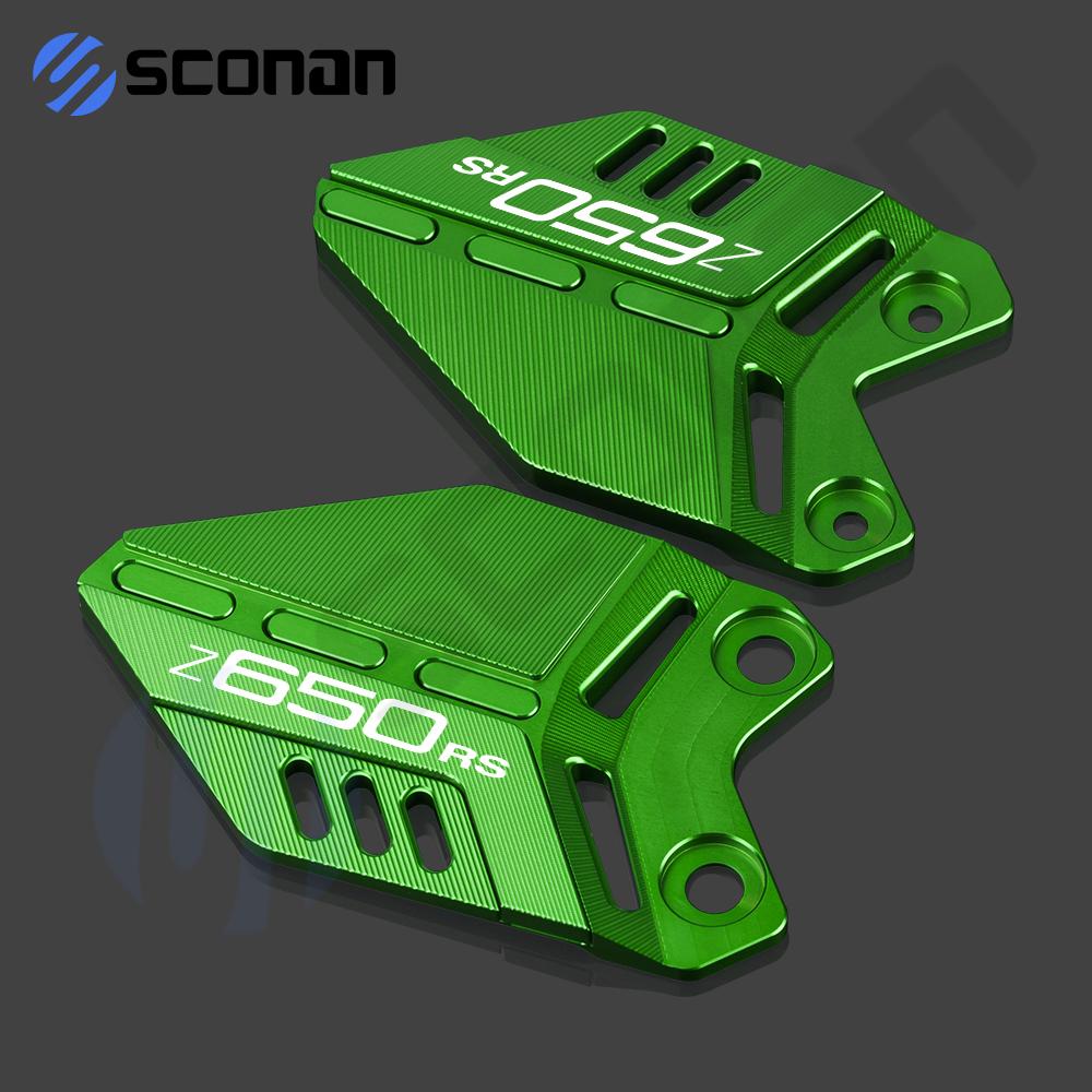 For KAWASAKI Z650RS Z 650RS Z650 RS Z 650 RS 2022 2023 Motorcycle Accessories Heel Guard Rearset Plate Foot Peg