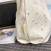 Women's Large Capacity Wave Dot Crossbody Bag Commuter Shoulder Bag